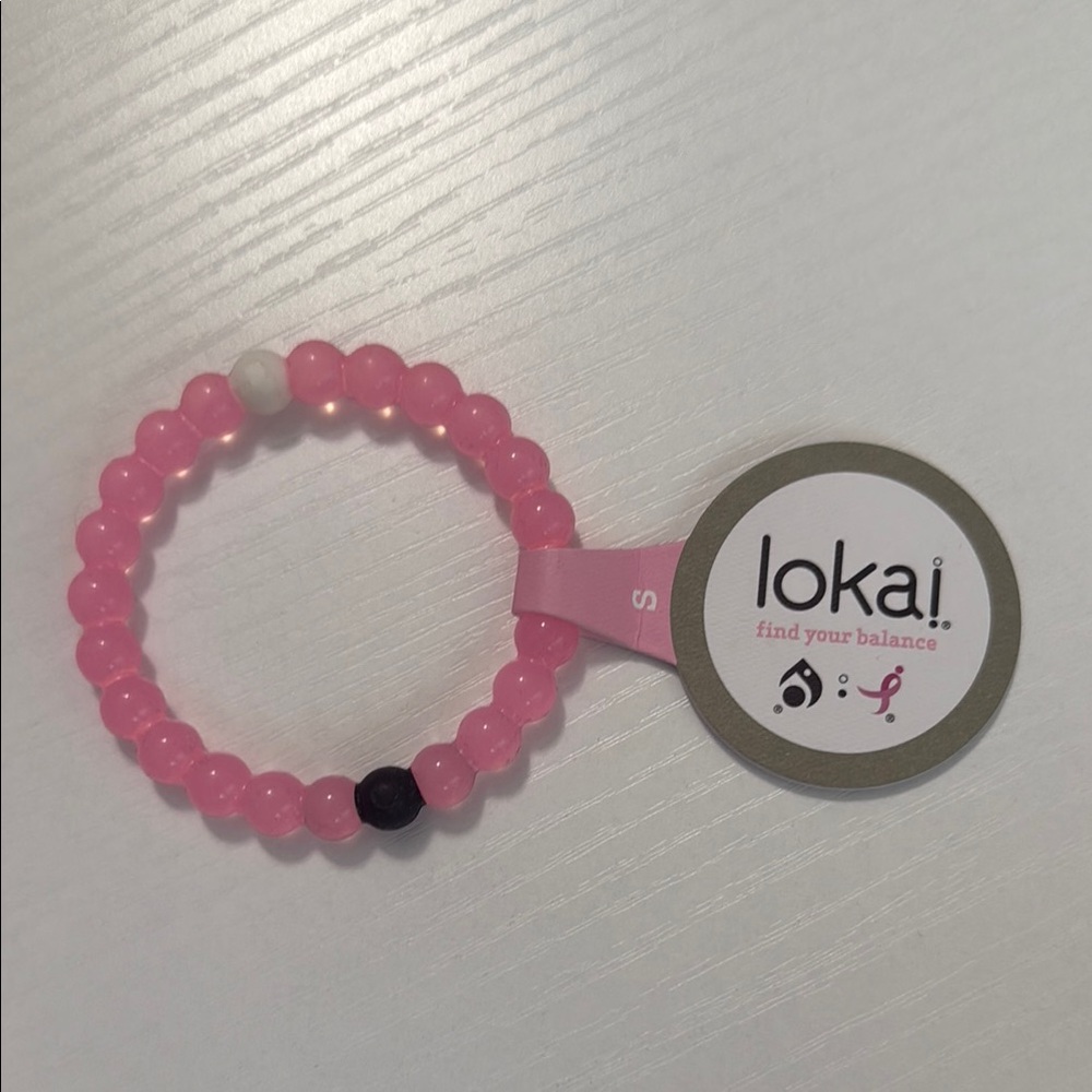 Lokai Kids Pink Beaded Bracelet